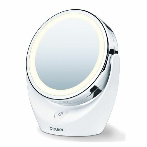 Зеркало Косметическое зеркало Beurer BS49, круглое, 11см, с подсветкой, белый [584.01]