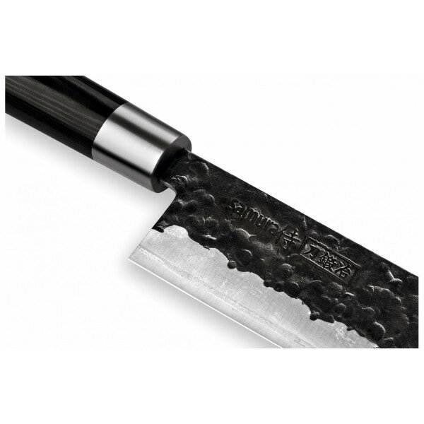 Нож кухонный Samura BLACKSMITH, накири (SBL-0043) - фотография № 13