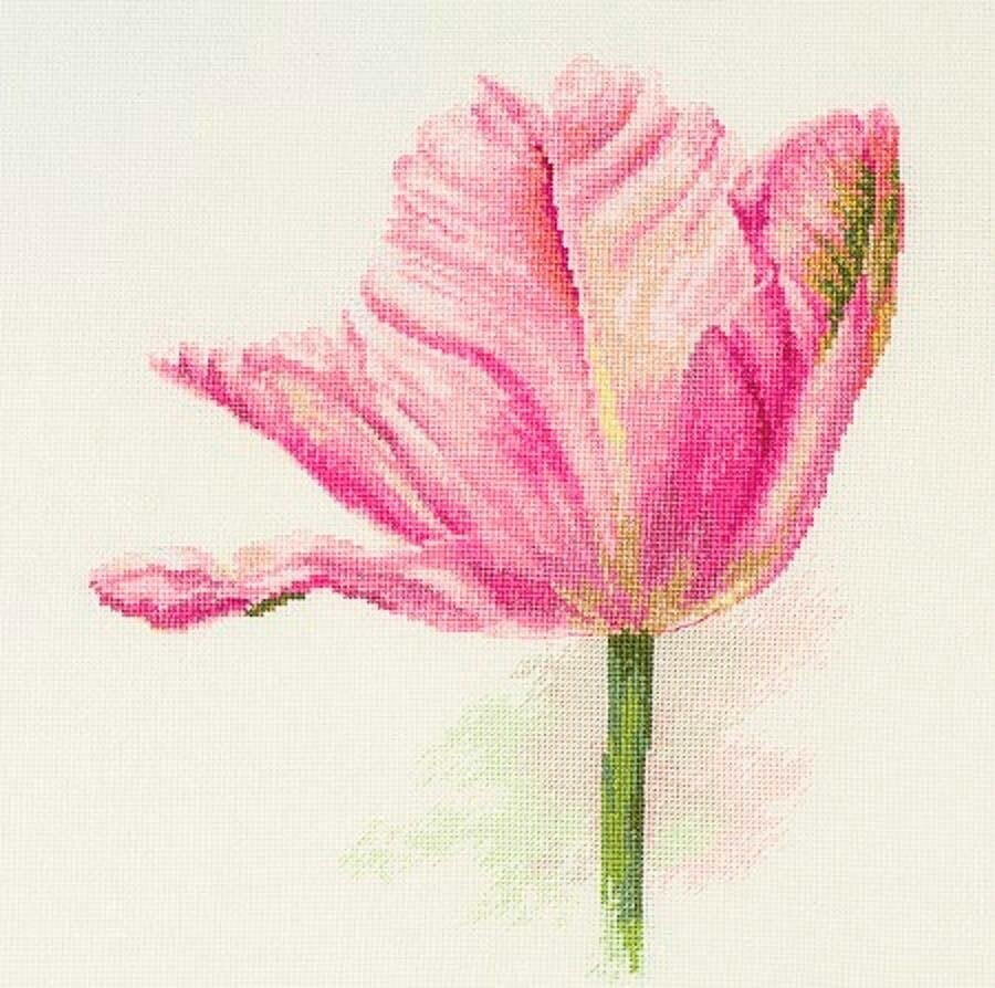 Набор для вышивания Алиса 2-42 "Тюльпаны. Нежно-розовый"