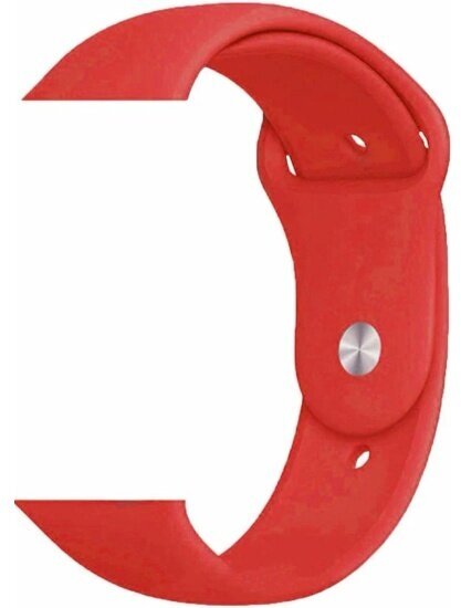 Ремешок Zibelino для Apple Watch 38/40/41 мм (M/L) красный