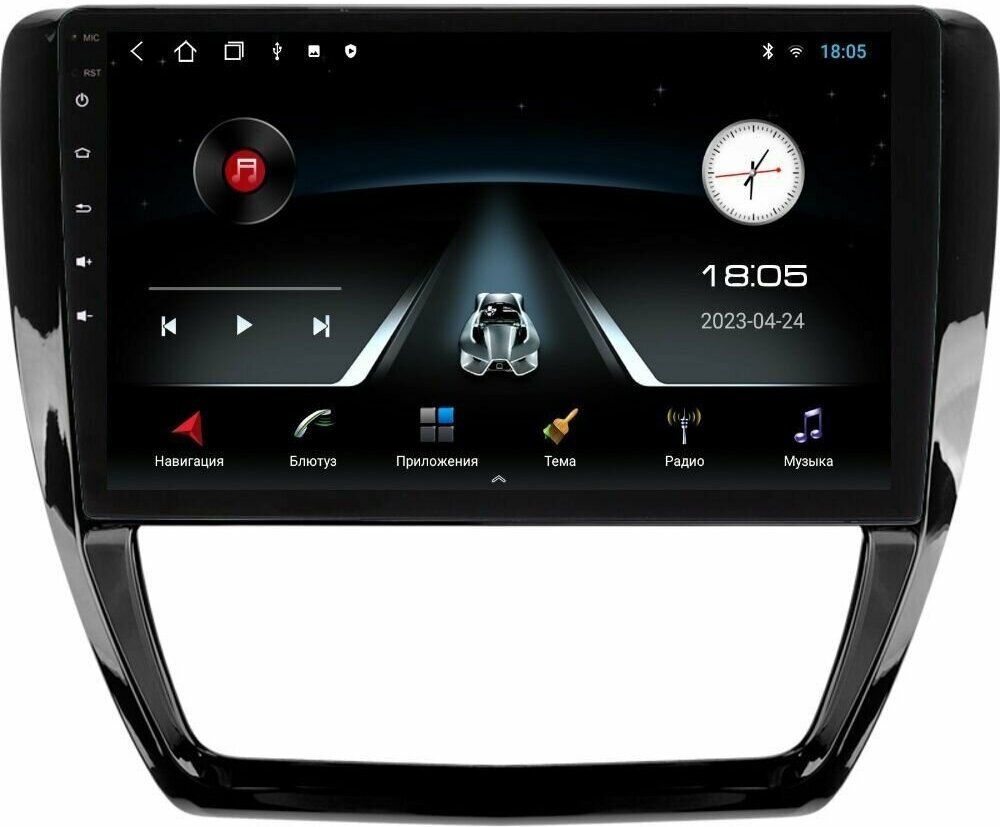 Магнитола Epic T7 Volkswagen Jetta 6 - Android 12 - Память 2+32Gb - IPS экран