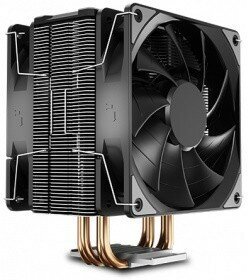 Кулер DeepCool GAMMAXX 400 EX (для процессора, Socket 115x/1200, 1356, 1366, AM2, AM2+, AM3, AM3+, AM4, FM1, FM2, FM2+, 2x120 мм, 500-1500 об/мин)