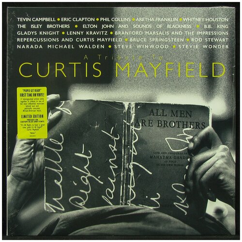 Виниловые пластинки, Warner Records, VARIOUS ARTISTS - A Tribute To Curtis Mayfield (2LP) виниловые пластинки third man records various artists ann arbor blues festival 1969 2lp