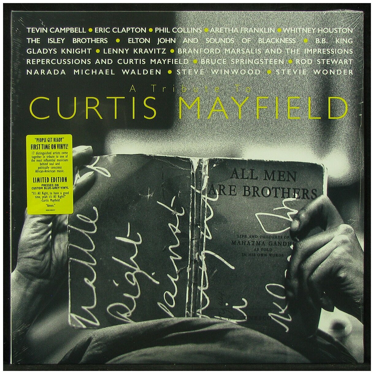 Виниловые пластинки, Warner Records, VARIOUS ARTISTS - A Tribute To Curtis Mayfield (2LP)