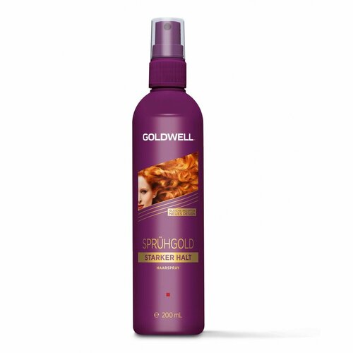 Goldwell Spruhgold Non-Aerosol Hairspay- Спрей-лак без фиксации, 200 мл goldwell stylesign perfect hold magic finish 3 бриллиантовый спрей 500 мл