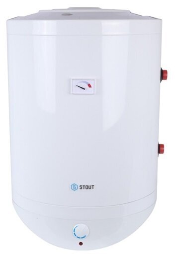 STOUT 75л Бойлер комбинированного нагрева со встроенным ТЭНом 24кВт настенный