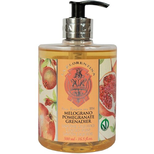 LA FLORENTINA Pomegranate Мыло для тела жидкое Гранат, 500 мл la florentina мыло жидкое pomegranate 500 мл 500 г