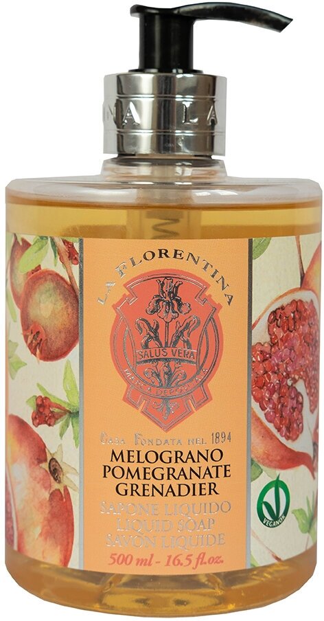 LA FLORENTINA Pomegranate Мыло для тела жидкое Гранат, 500 мл