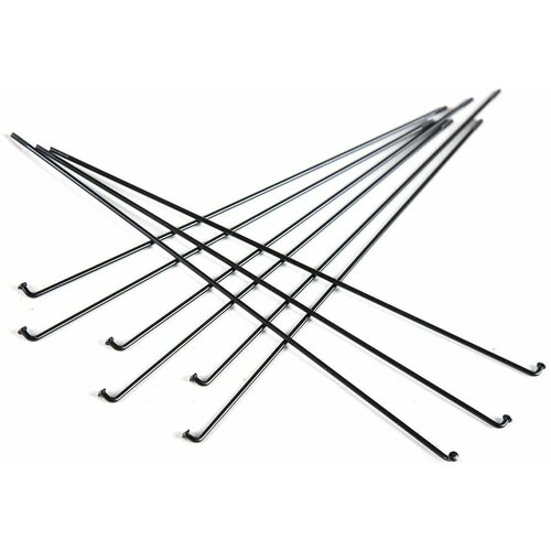 Спицы 233 мм 2,5 мм черные