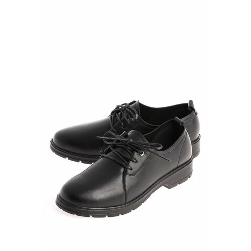 фото Полуботинки baden, размер 36, черный