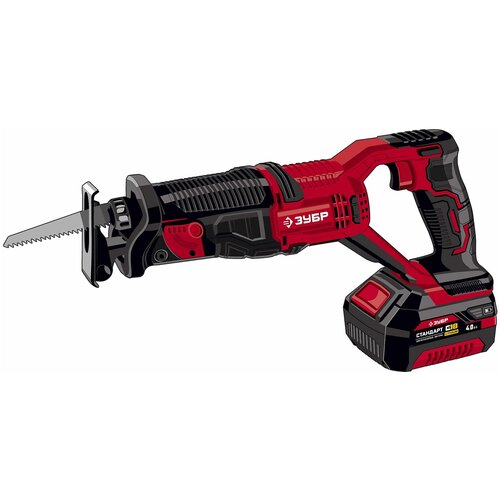 ЗУБР 18В 1 АКБ 4Ач в коробке пила сабельная СПЛ-185-41 1131000₽