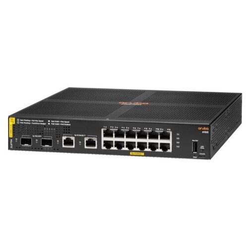 Коммутатор HPE Aruba 6100 JL679A black