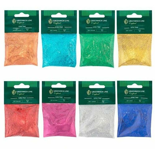 Блестки декоративные Greenwich Line 8*40 гр