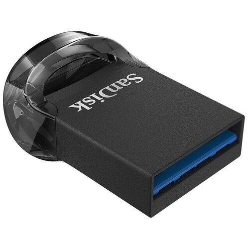 Флешка SanDisk 128GB CZ430 Ultra Fit черный USB 3.1 флеш диск sandisk cz73 ultra flair 128gb usb3 0 sdcz73 128g g46