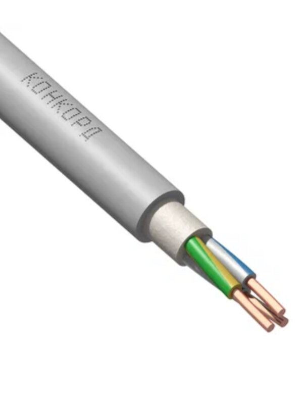Кабель NUM-J-3х2,5 ГОСТ Калужский кабельный завод, 30 метров - фотография № 10