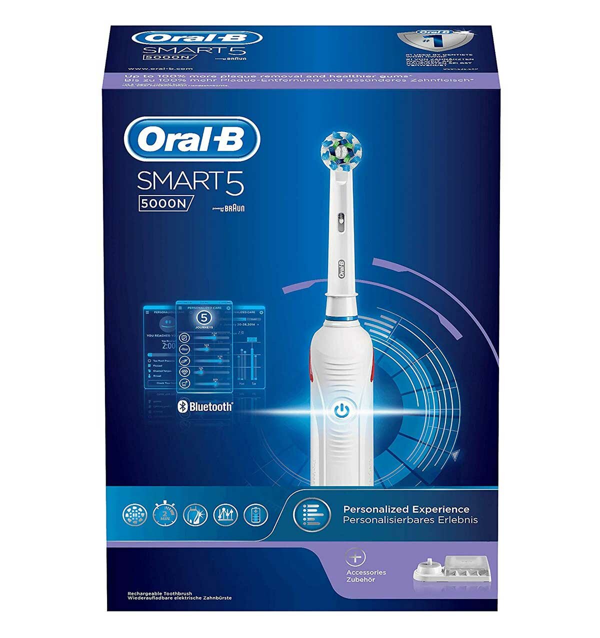 Электрическая зубная щетка Oral-B Smart 5 5000N - фотография № 12