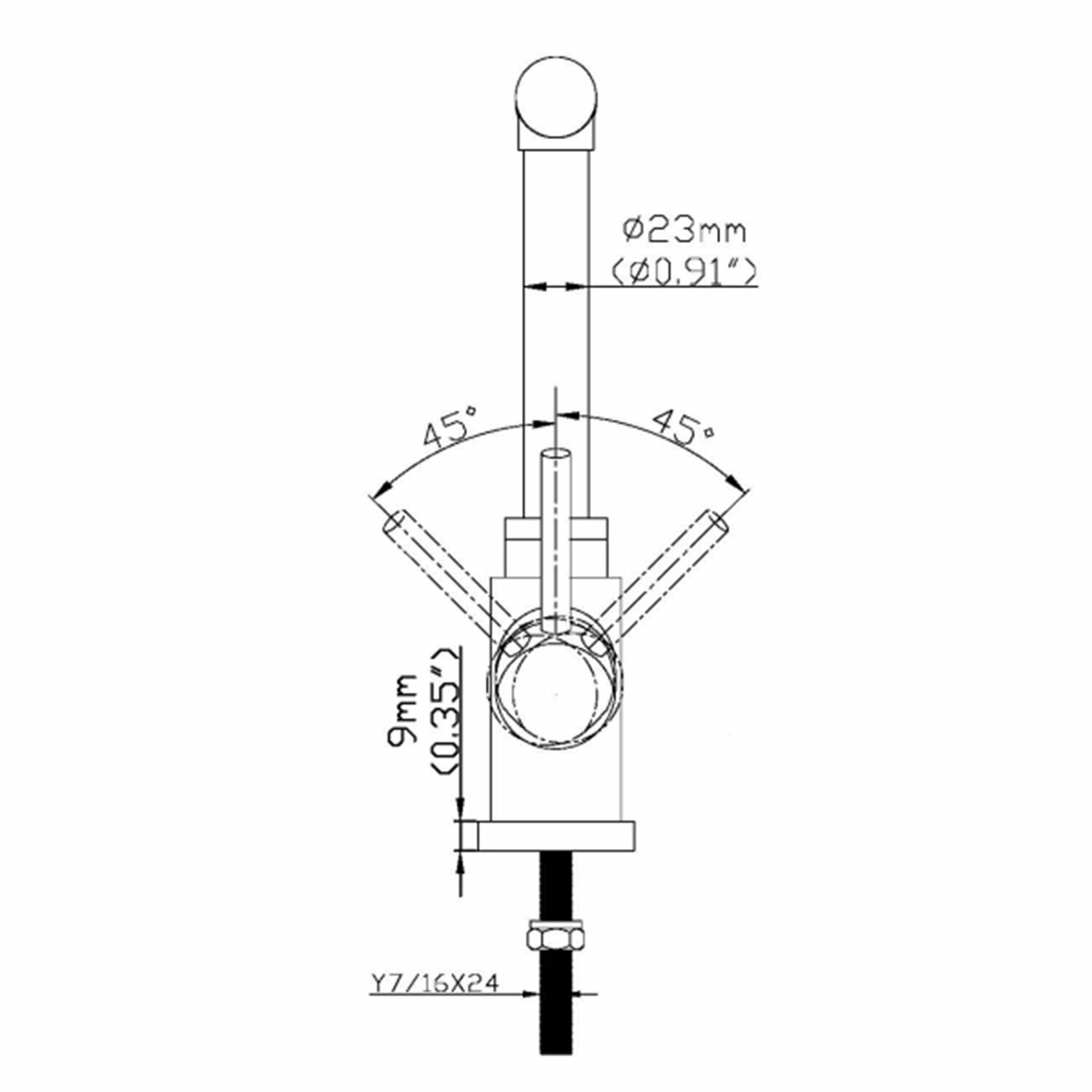 Смеситель для кухни Seaman Eco Koblenz SSN-2139A - фото №10