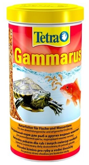 Корм для рыб и водных черепах Tetra Gammarus 1000мл