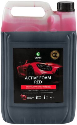 Автошампунь GRASS ACTIVE FOAM RED 5,8 кг 800002