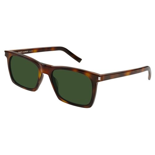 Солнцезащитные очки Saint Laurent, коричневый, зеленый тапочки женские sl fvl 002 7 40