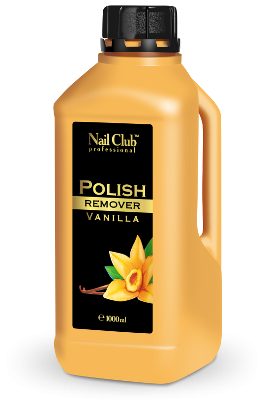 Nail Club professional Жидкость для снятия лака с парфюмом Polish Remover Vanilla 1000 мл