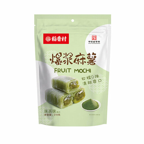 Моти фруктовое Fruit Mochi с чаем матча, 210 г