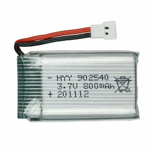 аккумулятор li po 3 7v 650mah syma x5c Аккумулятор для квадрокоптера Syma X5, X5C, X5SW, X6SW, CX-30, K60 (3,7V 800 мА/ч)