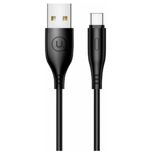 Кабель Usams Round Type-C Cable U18 (US-SJ267) USB - Type-C 2.0А 1м (black) кабель type c usams us sj313 1 0 м черный