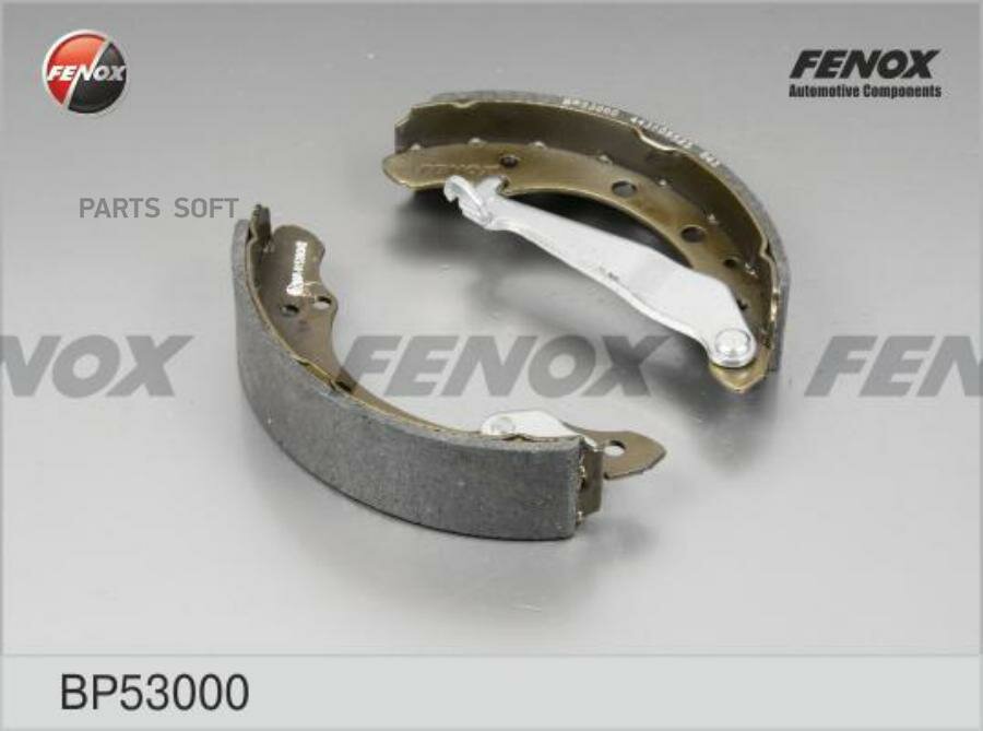 FENOX Колодки торм. бар. AUDI 100/80 76-91/VW PASSAT 75-88