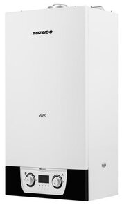 Конвекционный <b>газовый</b> <b>котел</b> MIZUDO M11T, 11 кВт, двухконтурный <span>5 до 3 bar. диапазон регулирования температуры теплоносителя: от +30°C до +80°C.</span>