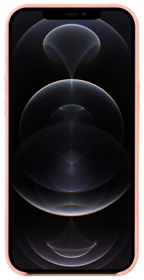 Чехол-крышка Deppa для iPhone 12 Pro Max, силикон, розовый - фото №3