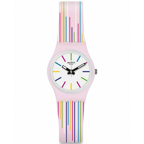 Наручные часы swatch Настоящие часы Swatch от официального представителя lp155, розовый, мультиколор