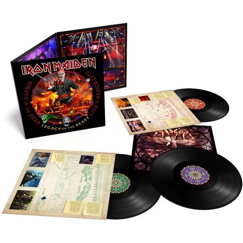 Iron Maiden Виниловая пластинка Iron Maiden Nights Of The Dead, Legacy Of The Beast: Live In Mexico виниловая пластинка kiss off the soundboard live in des moines 2 lp