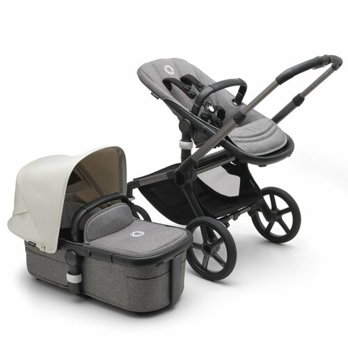 Коляска Bugaboo Fox 5 Graphite/ Grey / Misty white