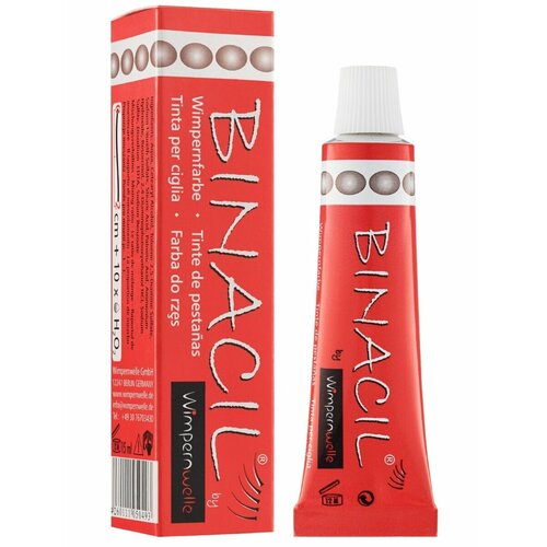 BINACIL краска для бровей и ресниц Светло-Коричневая