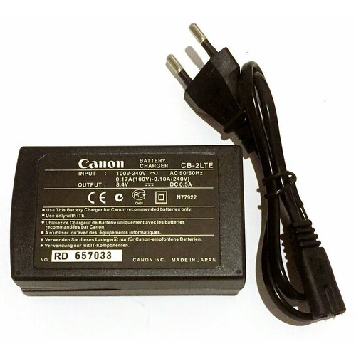 зарядное устройство cb 2lde cb 2ld cb 2ldc cb 2lfe для зарядки аккумуляторов canon nb 11l nb 11lh Зарядное устройство Canon CB-2LTE для фотоаппарата CANON