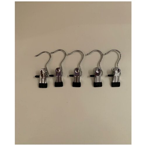 Набор плечиков-вешалок металлических с прищепкой