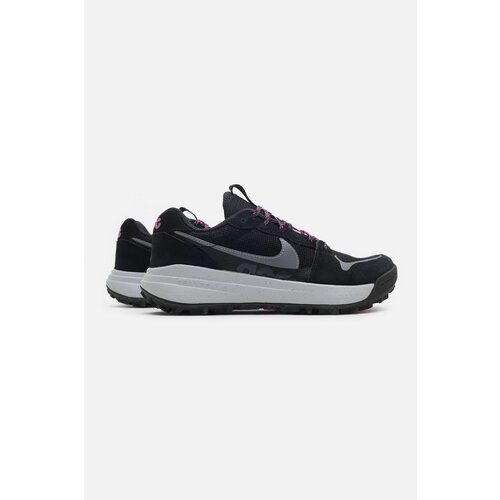 Кроссовки NIKE LOWCATE, полнота 10, размер 9US, черный, серый кроссовки nike acg lowcate black cool grey black размер 42 5