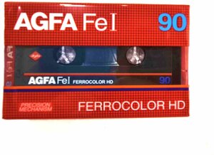 Фото Аудиокассета AGFA FeI 90 FERROCOLOR HD