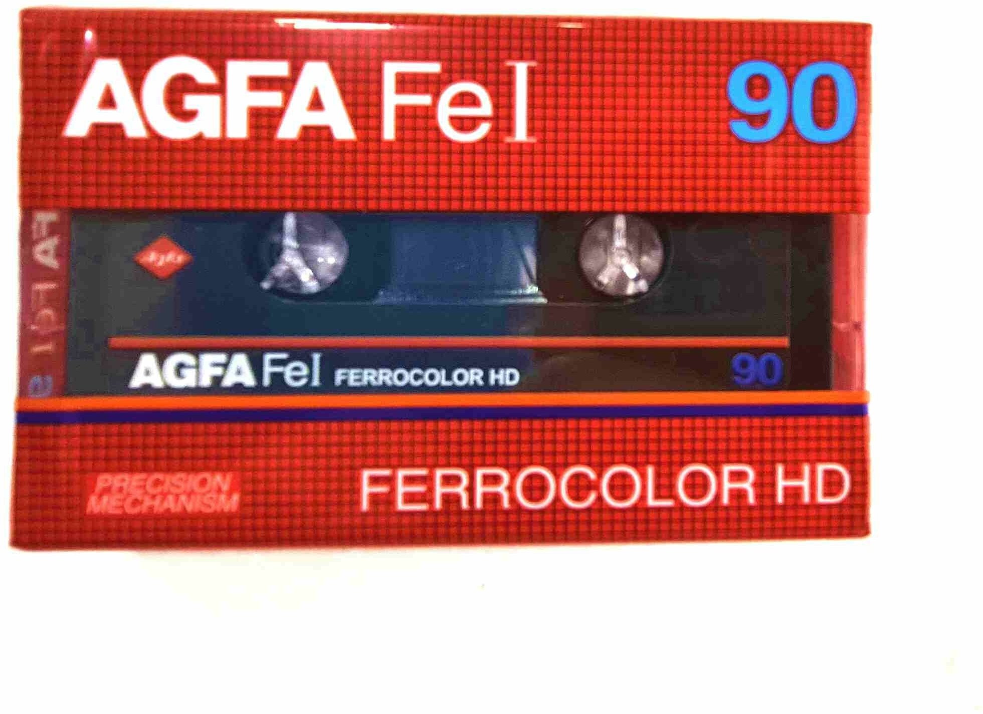 Аудиокассета AGFA FeI 90 FERROCOLOR HD