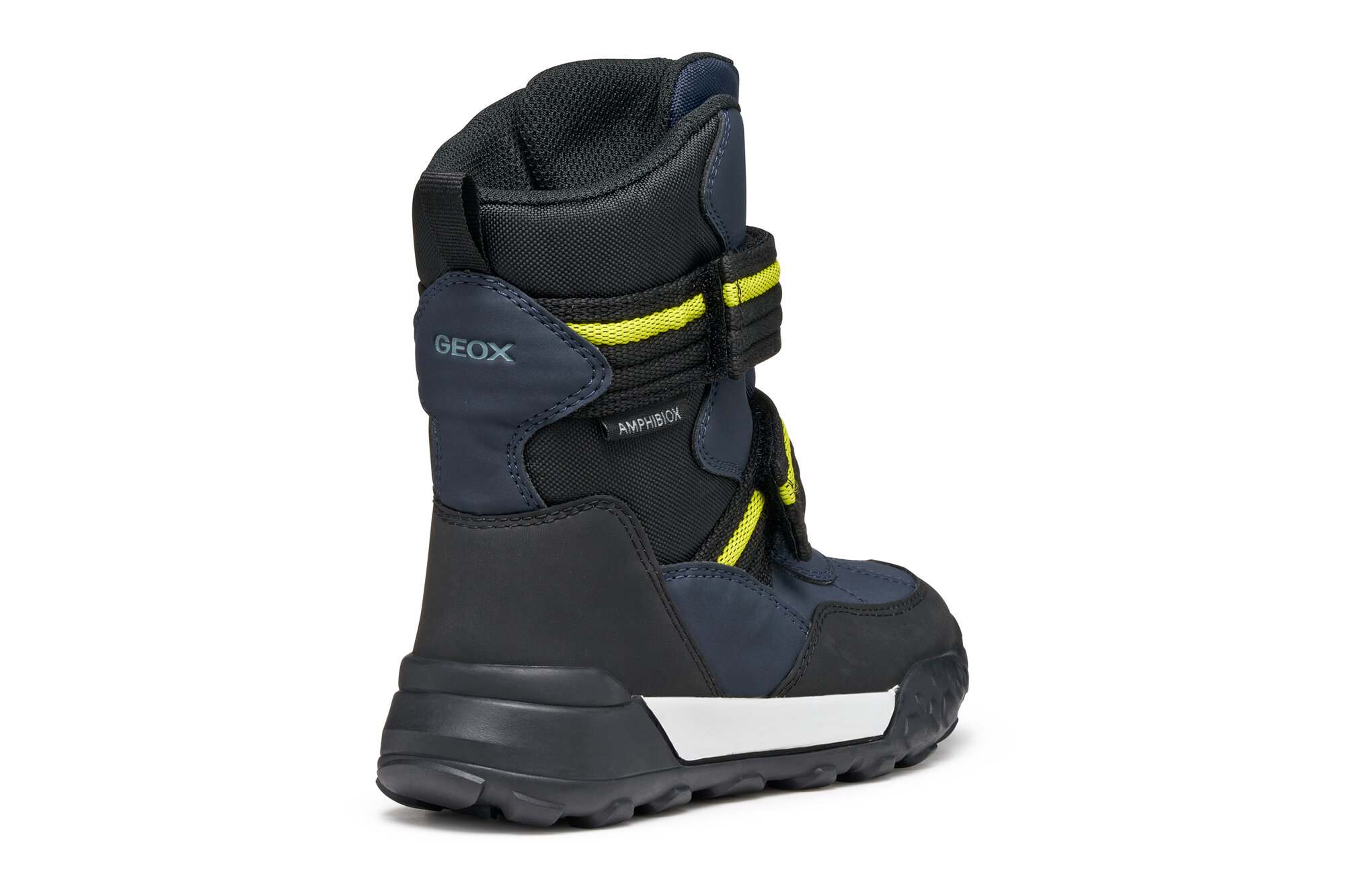 Сапоги GEOX, размер 32 EU, неви/лайм — фото 1