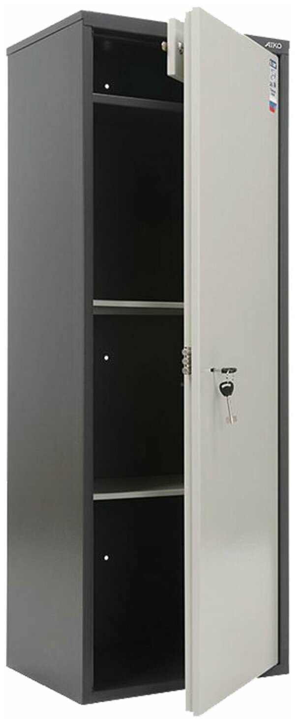 Шкаф металлический для документов AIKO "SL-125Т" графит, 1252х460х340 мм, 28 кг, S10799130502 - 1 шт.