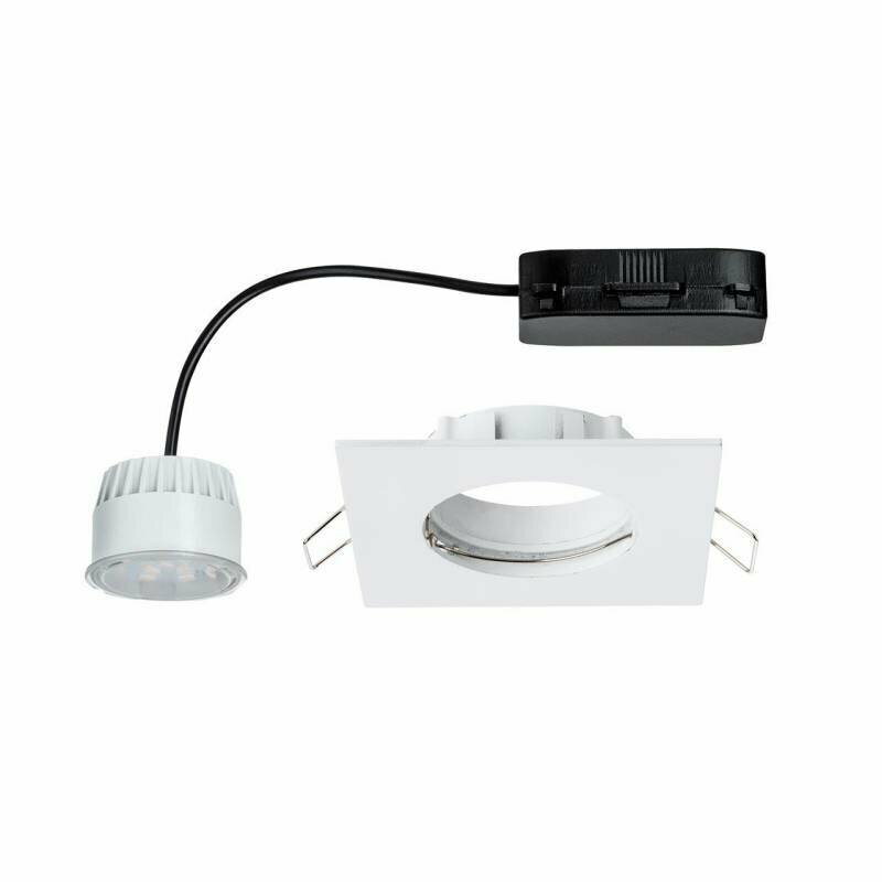 Paulmann 92760 3 шт, LED, 6.8 Вт, 2700, теплый белый, цвет арматуры: белый, цвет плафона: белый, 3 шт. - фотография № 6