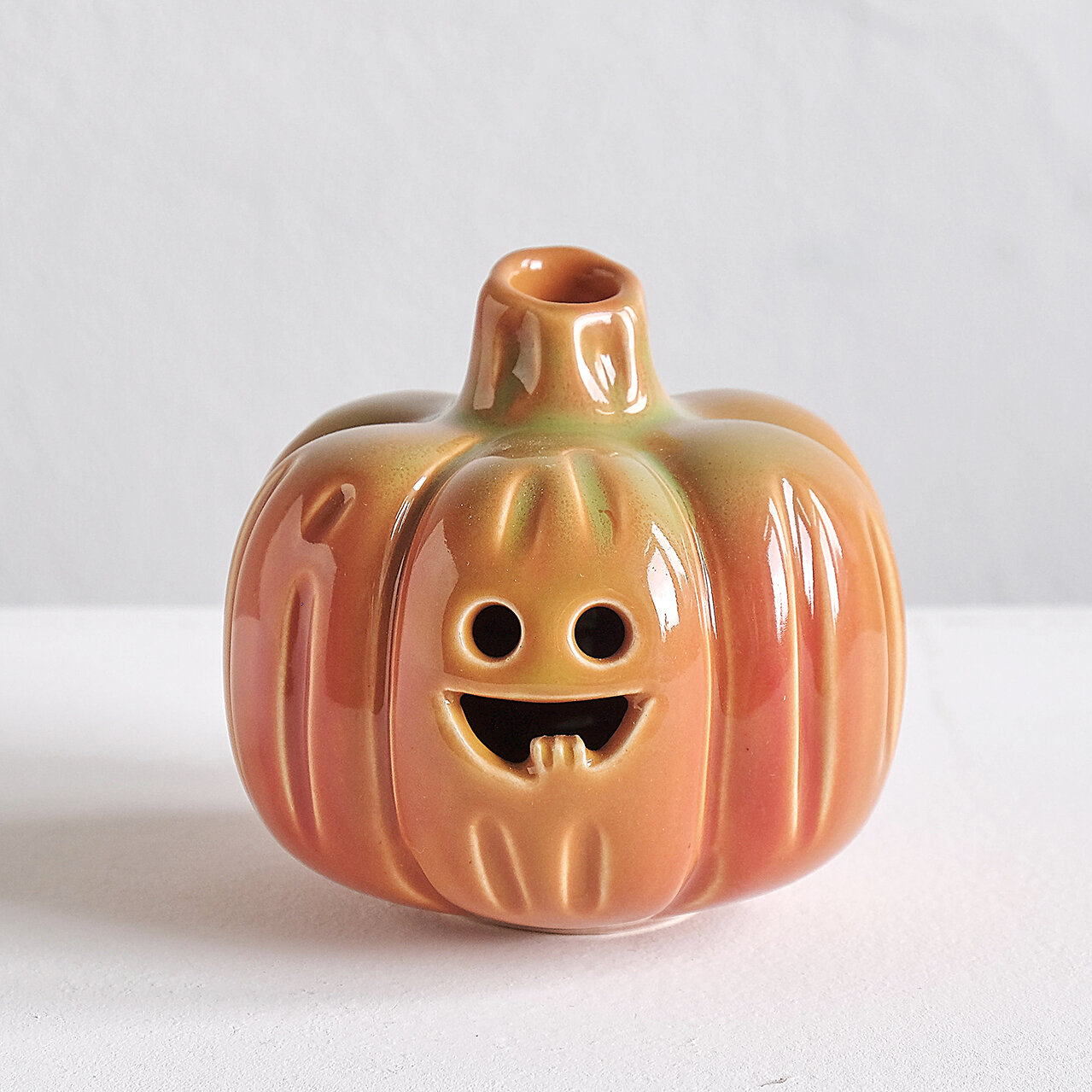 Тыква статуэтка "Cutie Pumpkin", керамика, высота 10 см