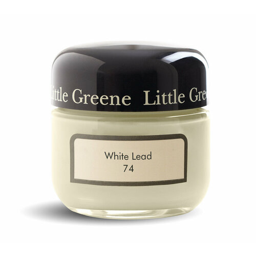 Пробник краски в/э акриловой Little Greene, цвет № 74, WHITE-LEAD, 60 мл