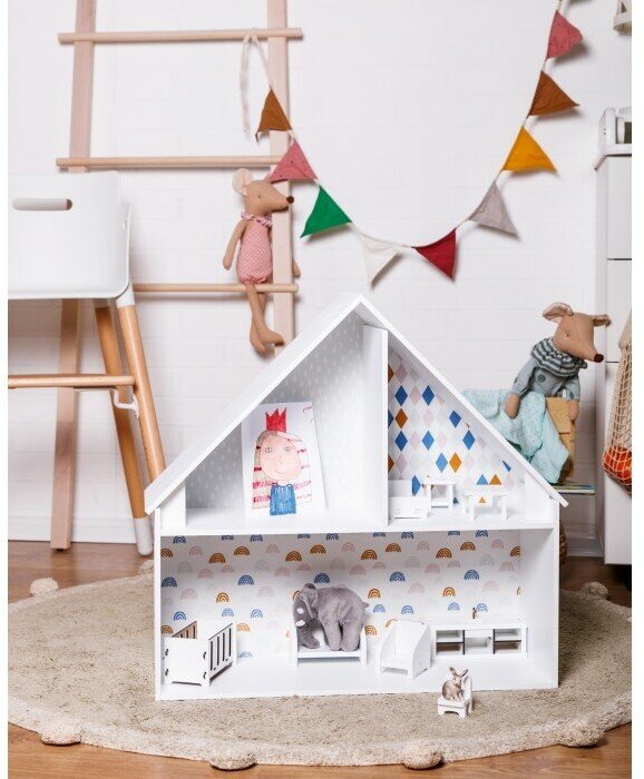 Forest kids Кукольный домик Doll House Modern Белый