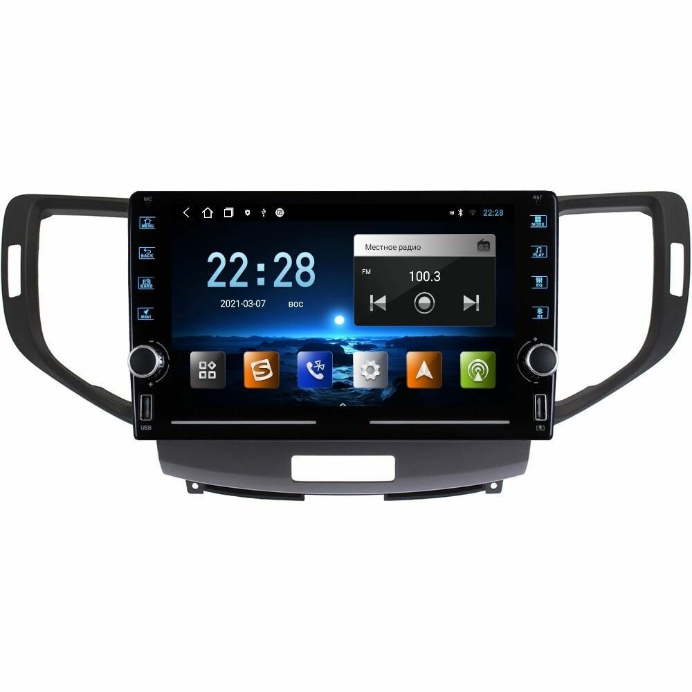 Магнитола R320 Хонда Аккорд 8 Honda Accord 8 2008-2013 - Android 12 - IPS экран