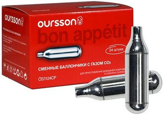 Набор из 24 шт баллончиков Oursson OS1124CP/S