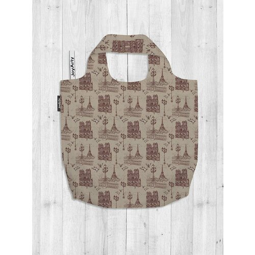 фото Сумка авоська joyarty повседневная, полиэстер, складная, мультиколор