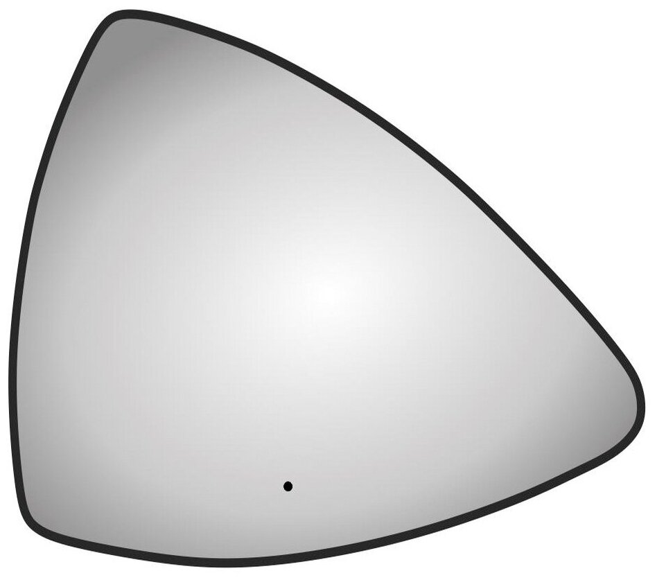 Зеркало Bau Triangle Loft 90х70, LED подсветка, сенсор на взмах - фотография № 9